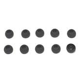 Large Eartips for CX Series, IE 60/80, MM 30/50/70/80 (Black) (5 pairs)